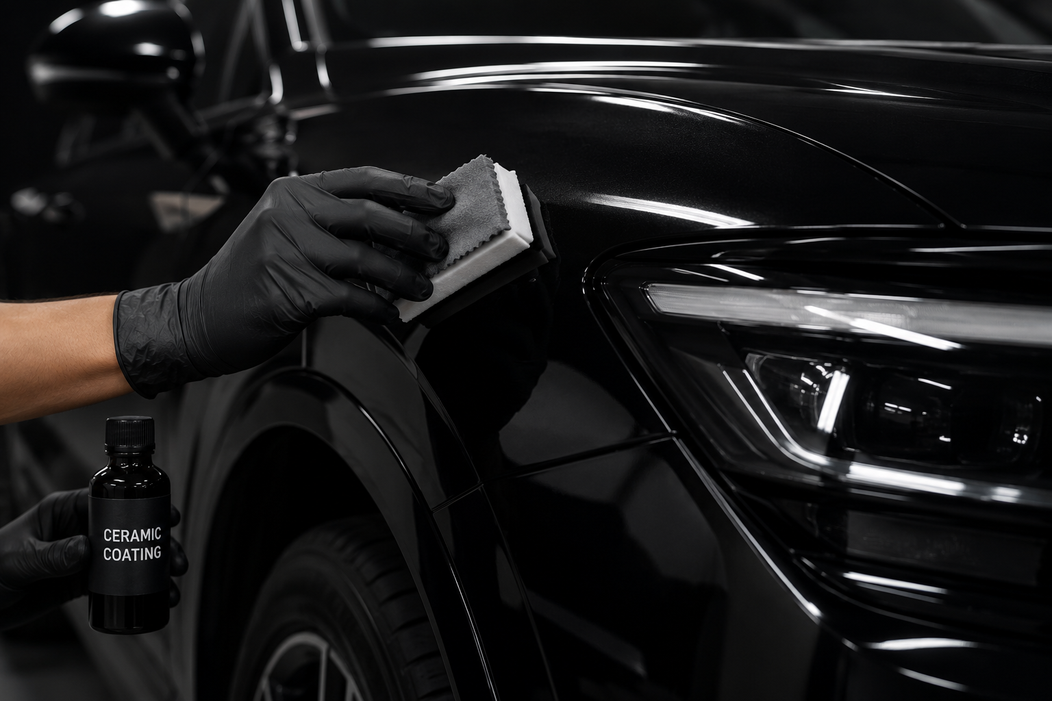 Higienização interna automotiva
